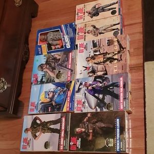Set of 9 GI Joe figurines